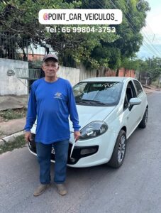 Cliente satisfeito com seu veiculo