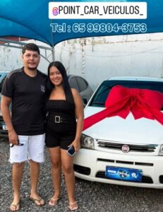 Cliente satisfeito com seu veiculo
